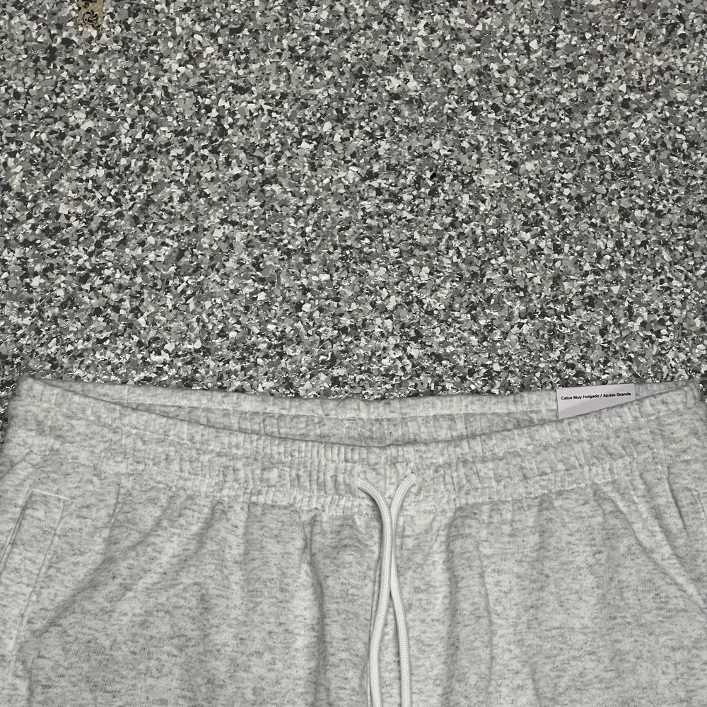 Jordan Brooklyn Collegiate Sweatpants Men's Size M Grey Oversized HV0091-051 NEW